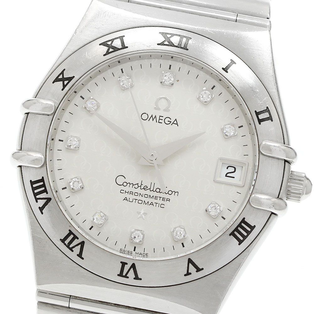 オメガ OMEGA 1504.35 コンステレーション 50周年 デイト 11Pダイヤ 自動巻き メンズ _963281