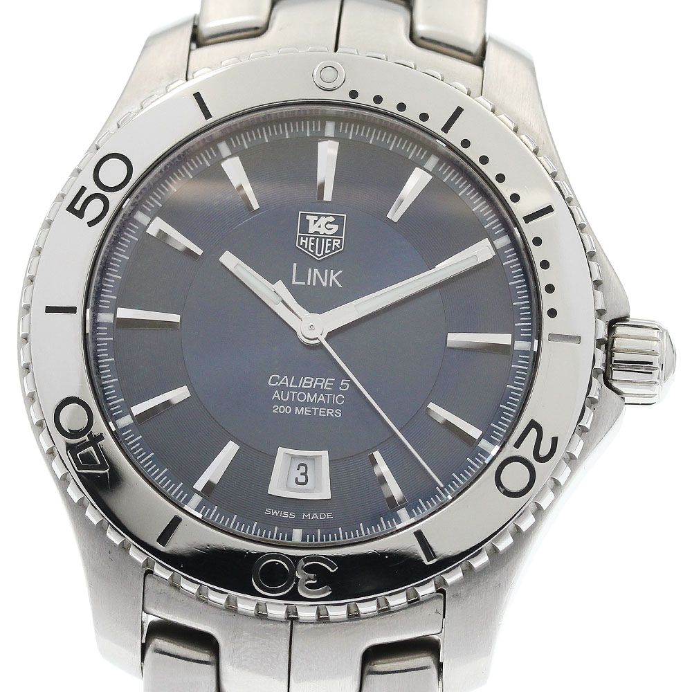 タグホイヤー TAG HEUER WJ201C リンク キャリバー5 自動巻き メンズ _965229