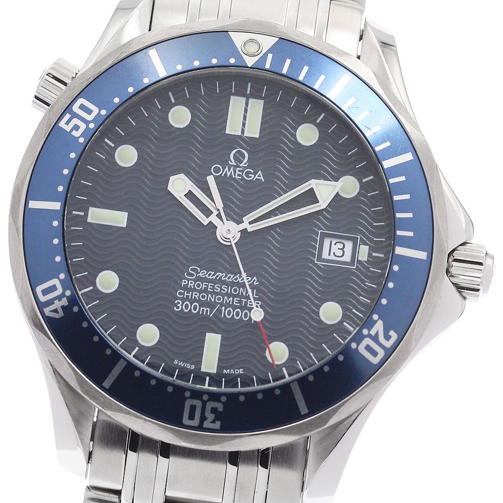 オメガ OMEGA 2531.80 シーマスター300 デイト 自動巻き メンズ 良品 _943266