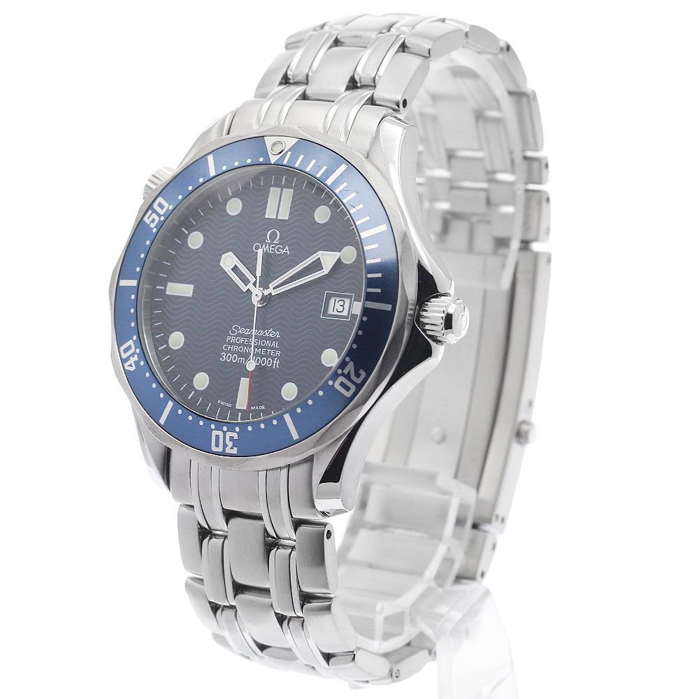 オメガ OMEGA 2531.80 シーマスター300 デイト 自動巻き メンズ 良品 _943266