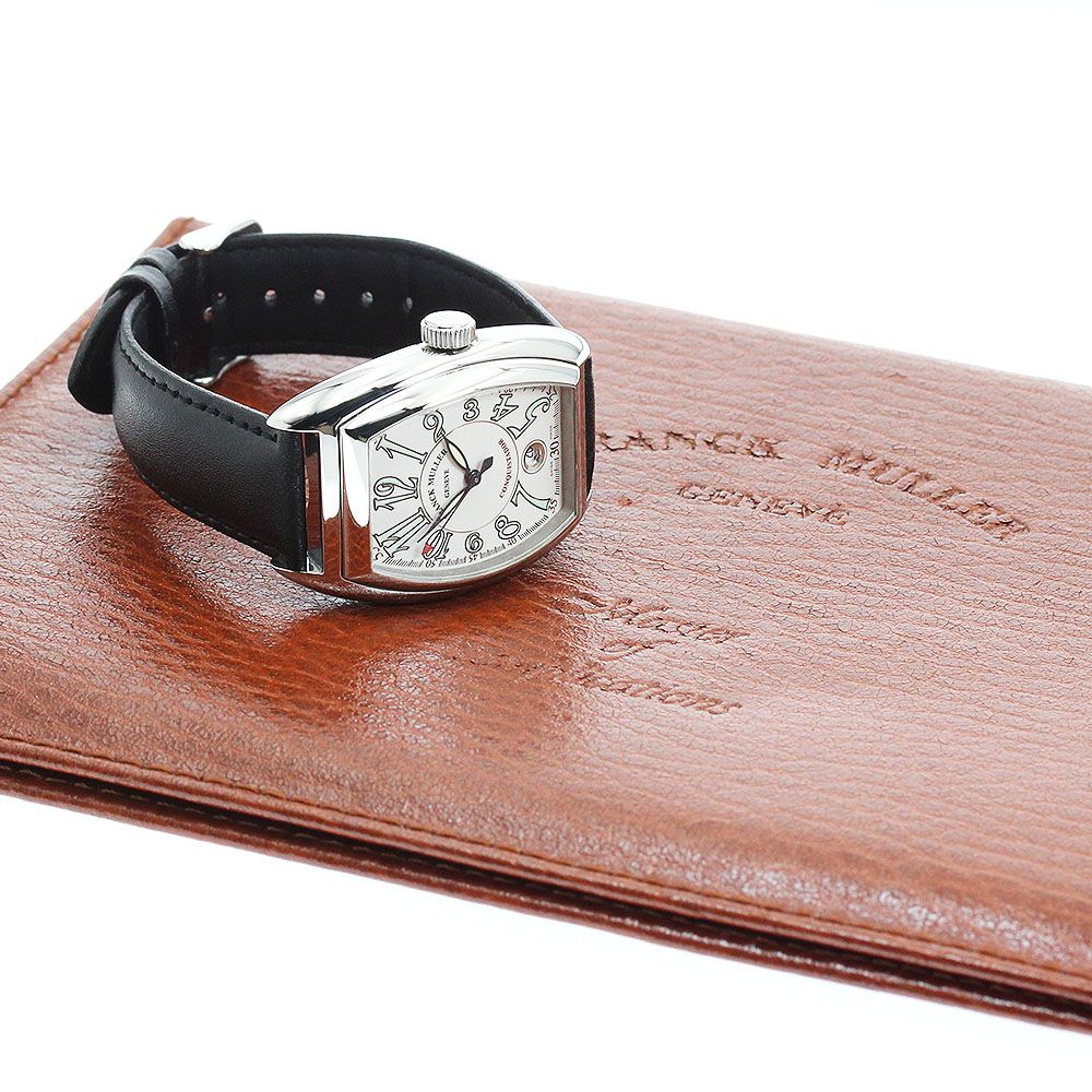 フランクミュラー FRANCK MULLER 8000SC コンキスタドール デイト 自動巻き メンズ 良品 _955453 フランクミュラー FRANCK MULLER 8000SC コンキスタドール デイト 自動