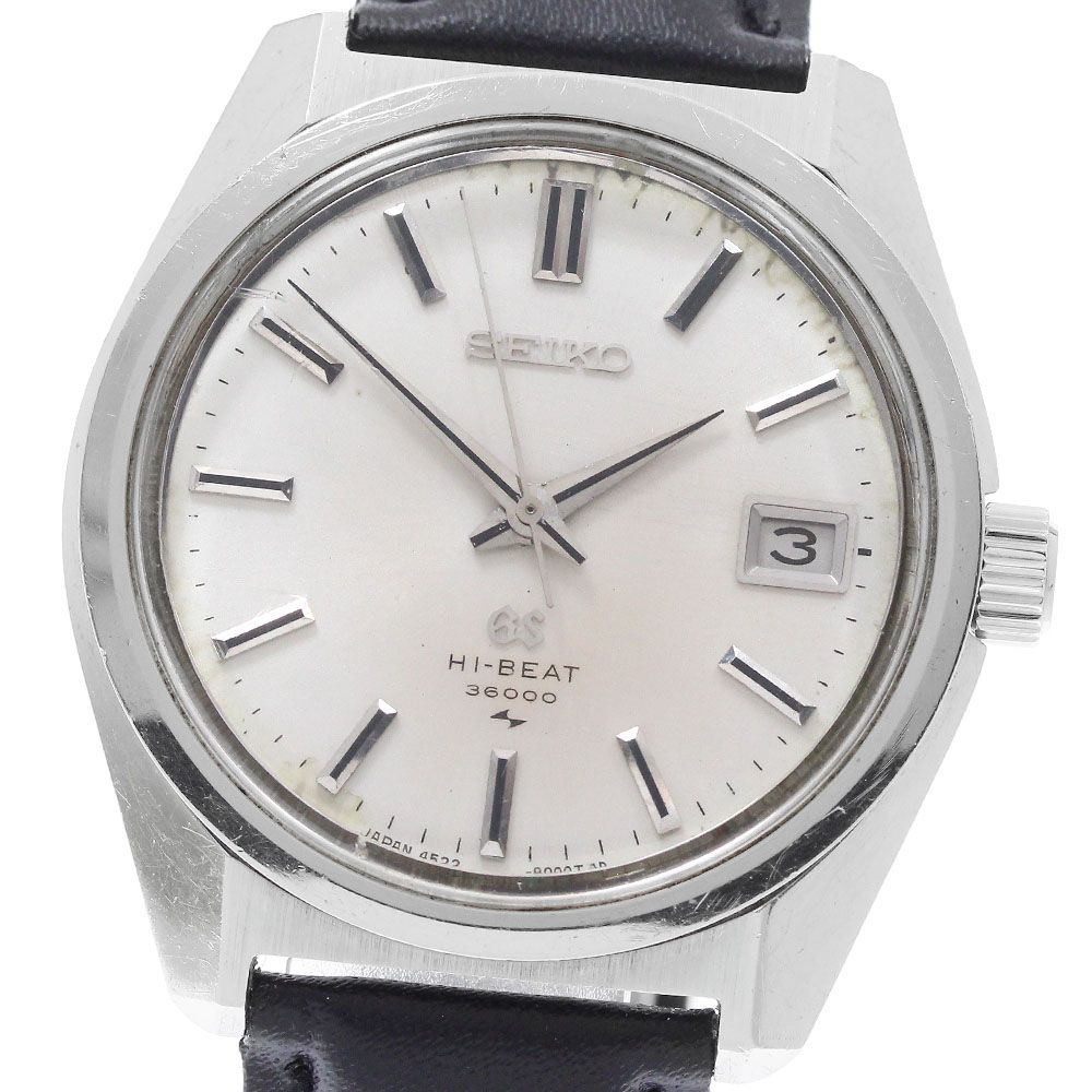 訳あり セイコー SEIKO 4522-8000 グランドセイコー ハイビート Cal.4522A 手巻き メンズ _965206