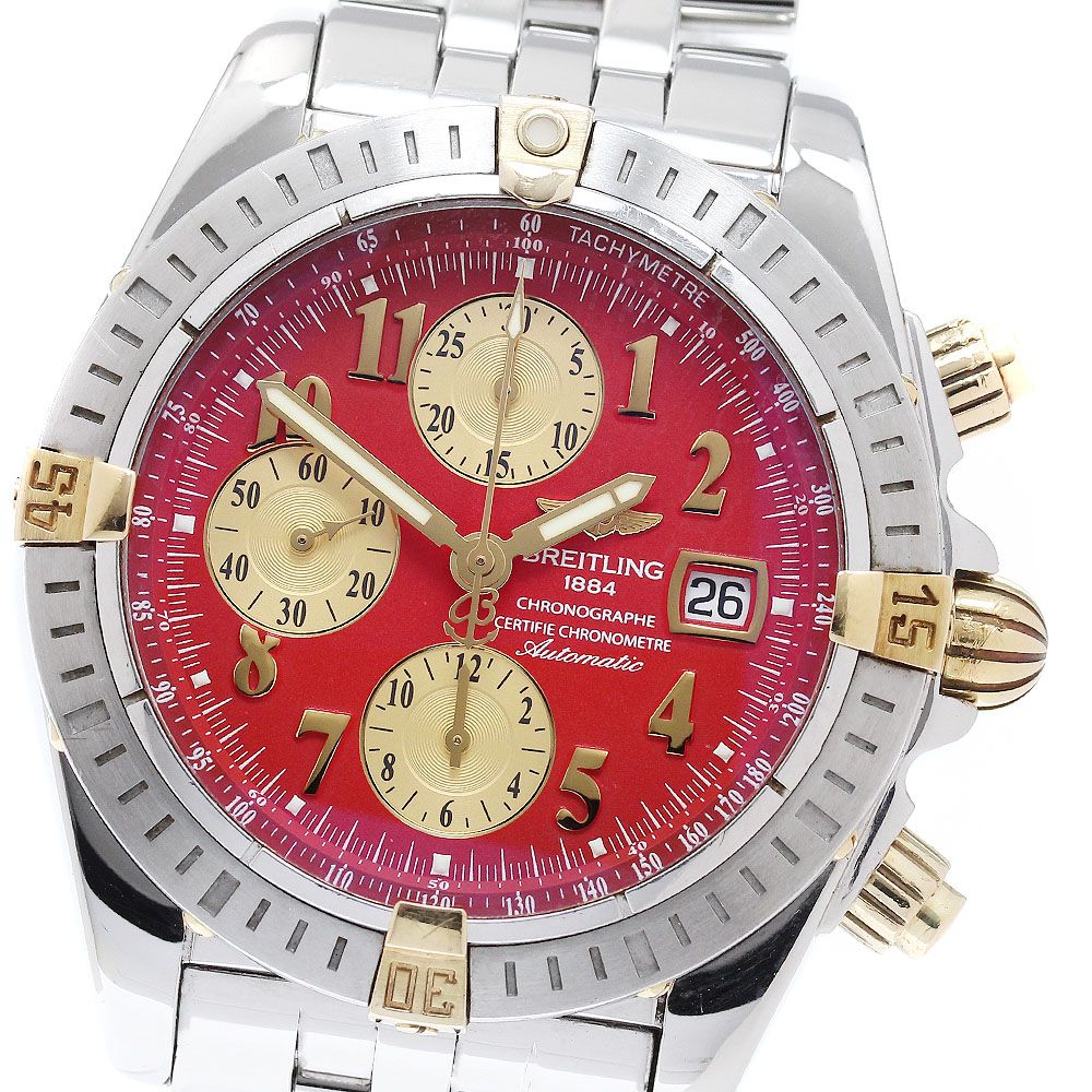 芸能人愛用ブライトリング BREITLING B13356 クロノマット