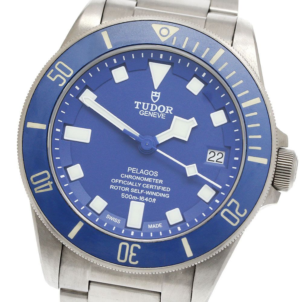 チュードル TUDOR 25600TB ペラゴス デイト 自動巻き メンズ _962039