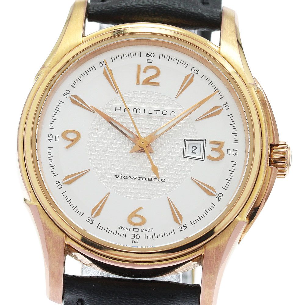 ハミルトン HAMILTON H323350 ジャズマスター デイト 自動巻き メンズ _963251