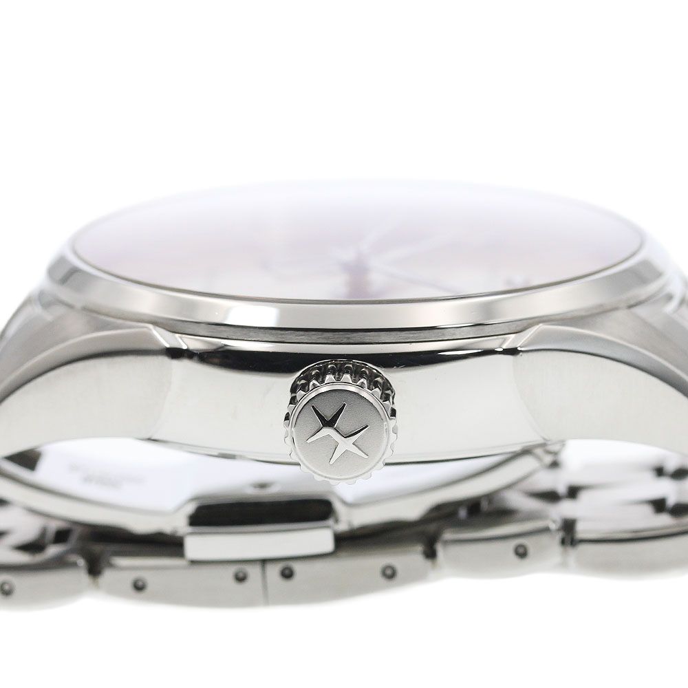 ハミルトン HAMILTON H326350 ジャズマスター パワーリザーブ デイト 自動巻き メンズ 良品 箱・保証書付き_961093