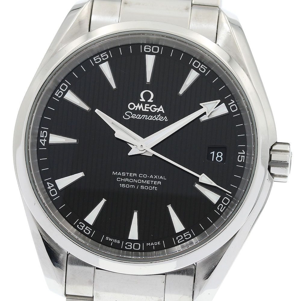 オメガ OMEGA 231.10.42.21.01.003 シーマスター アクアテラ 150 デイト 自動巻き メンズ 保証書付き_955694