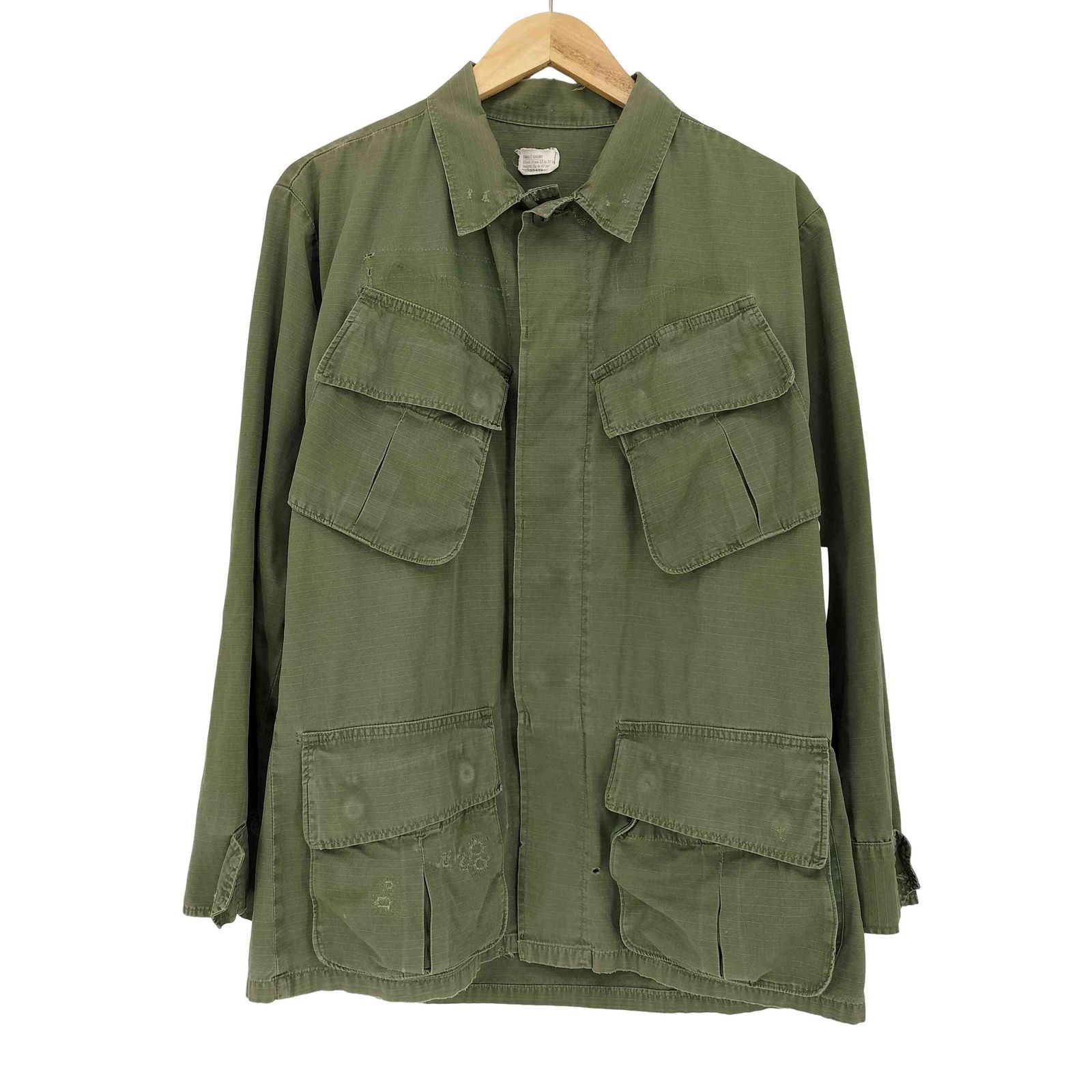 60sジャングルファティーグジャケット６９年会計 ユーエスアーミー U.S. ARMY 60s 69年会計 4th Jungle Fatigue Jacket