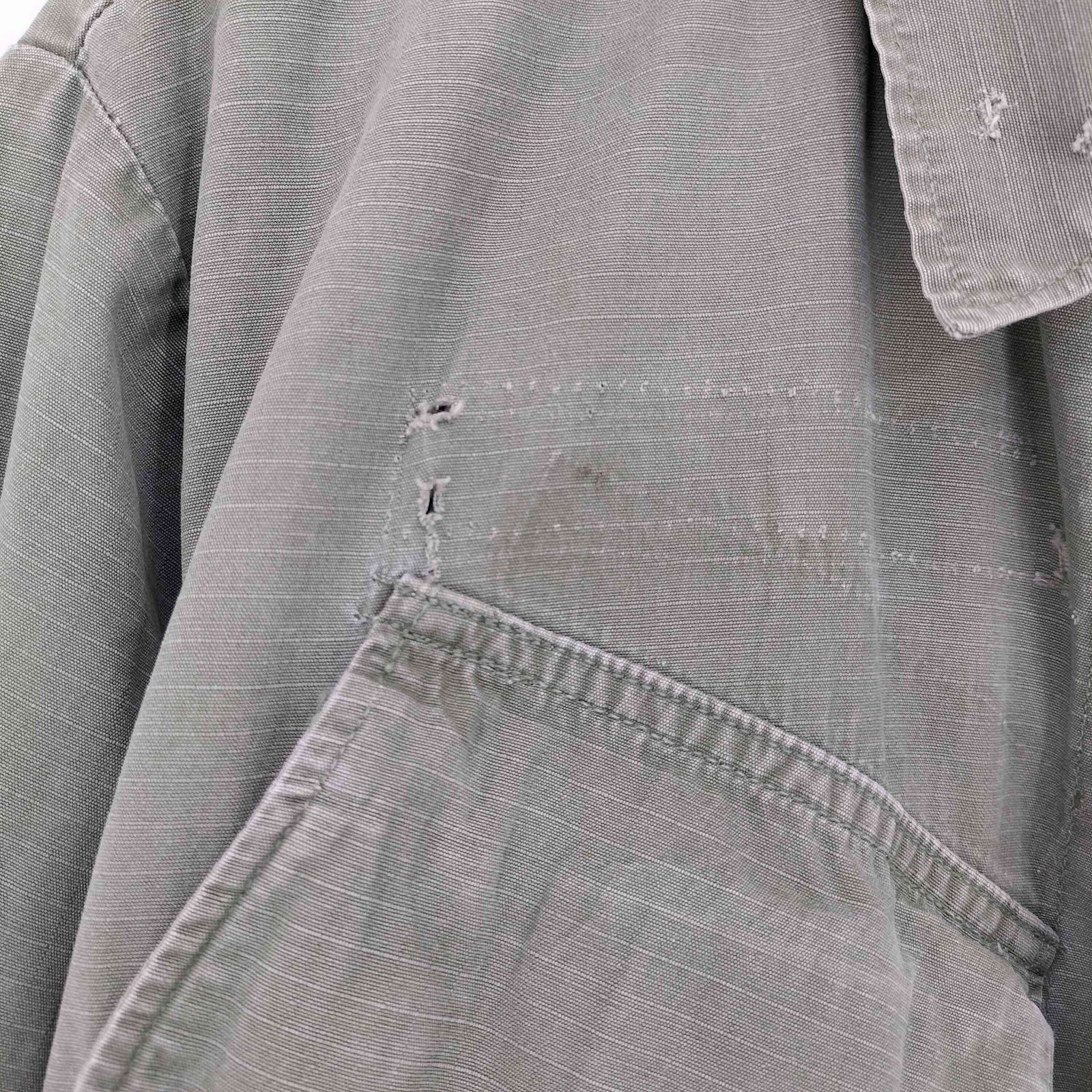 ユーエスアーミー U.S. ARMY 60s 69年会計 4th Jungle Fatigue Jacket
