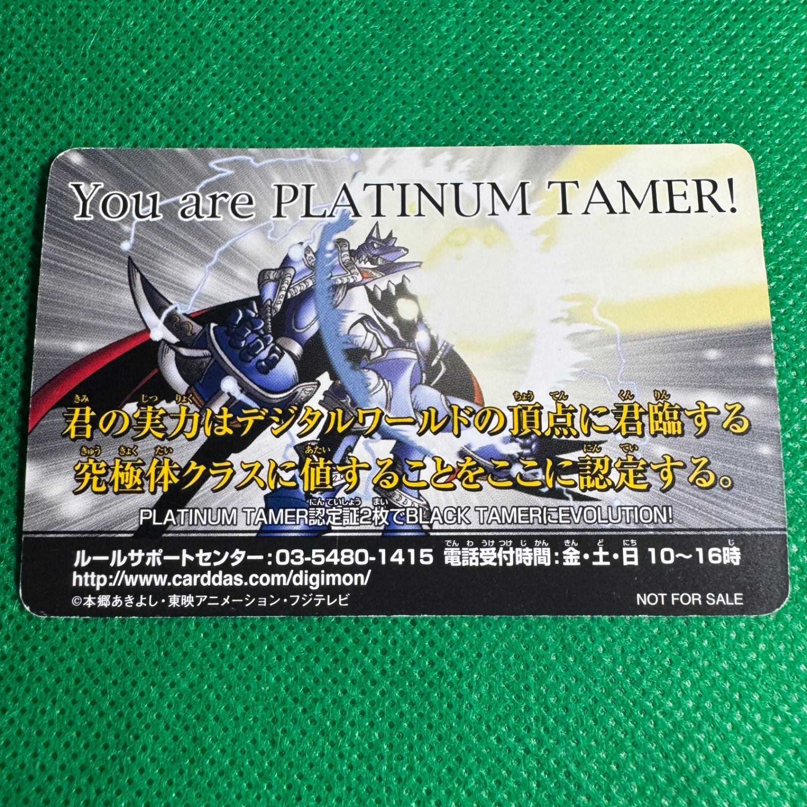 大会限定カード【極めて希少】旧デジタルモンスターカードゲームα