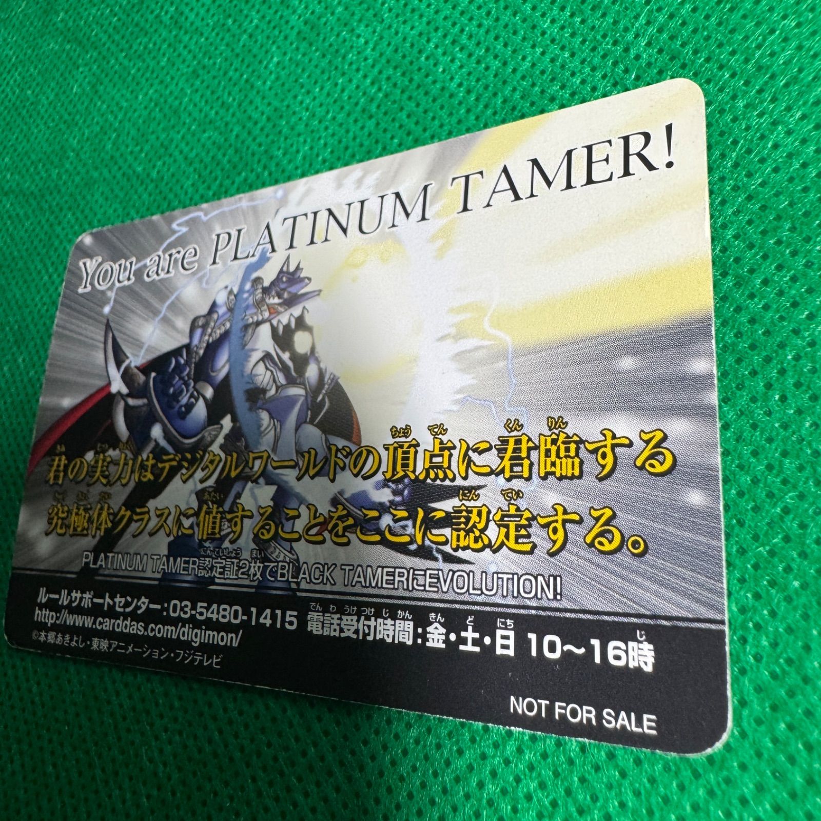 大会限定カード【極めて希少】旧デジタルモンスターカードゲームα