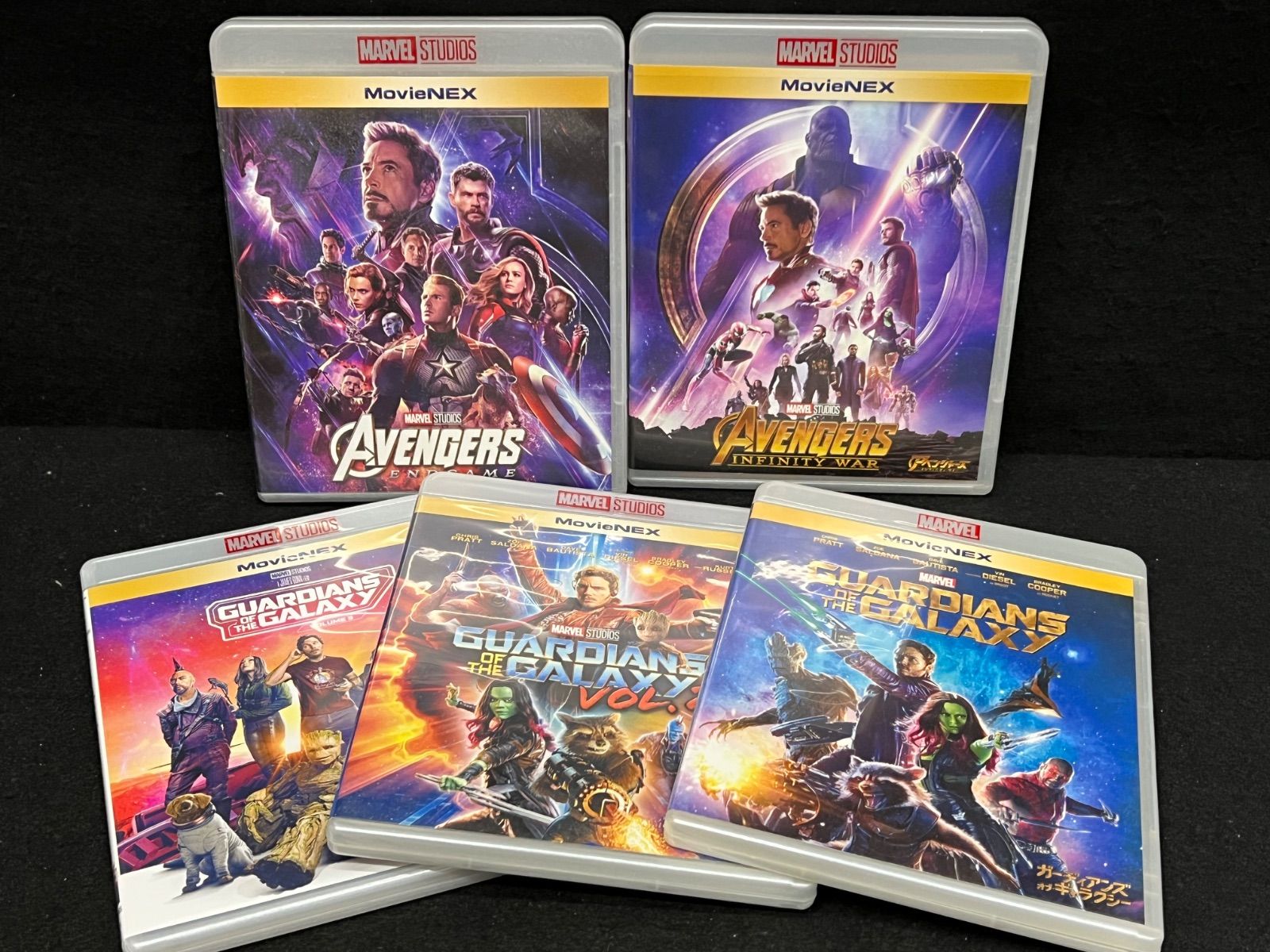 【 DVD Blu-ray セット/ おまとめ5個 】 DVD Blu-ray アベンジャーズ ガーディアンズオブギャラクシー