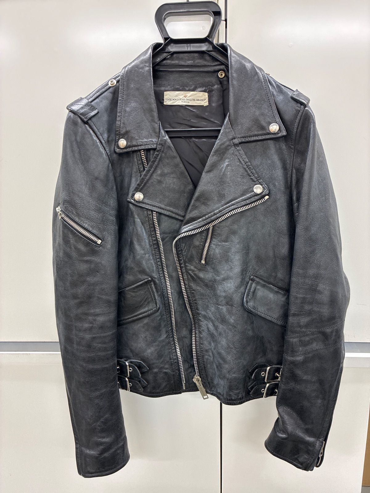 GOLDEN GOOSE - ライダース ゴールデングース ダブル ジャケット GOOSE 