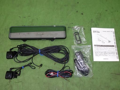 【中古】コムテック ミラー型 ドラレコ ZDR038