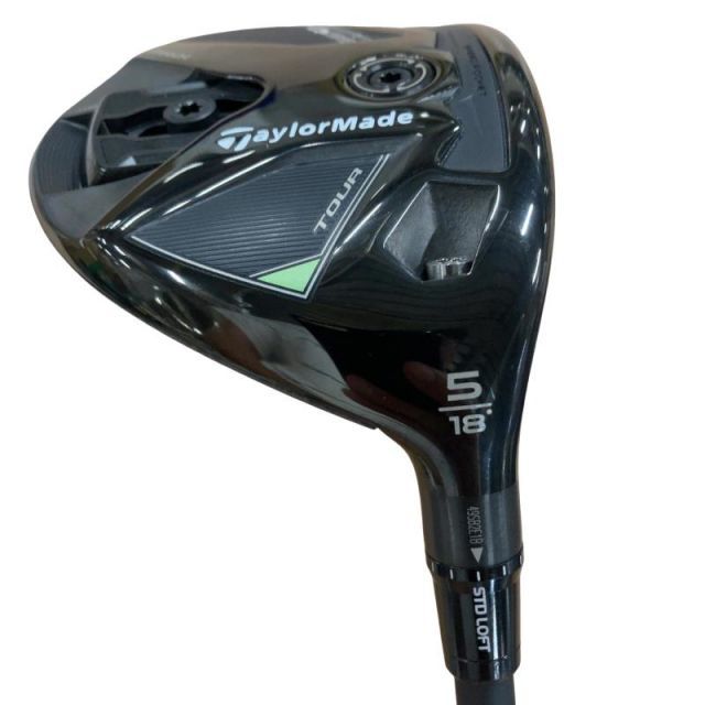 【中古】 テーラーメイド Qi35 TOUR 5W フェアウェイウッド FW Diamana BLACK TM60(Qi35 FW) (フレックスS) メンズ 男性用 右利き 右用 Bランク ゴルフクラブ