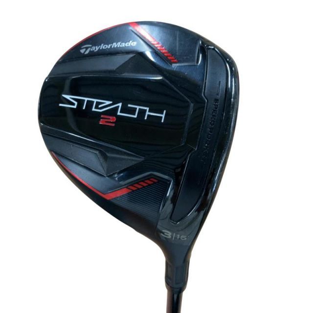 【中古】 テーラーメイド STEALTH2 3W フェアウェイウッド FW Tour AD CQ-6 (フレックスS) メンズ 男性用 右利き 右用 Cランク ゴルフクラブ