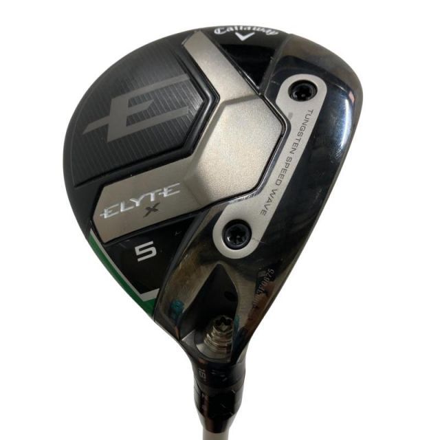 【中古】 キャロウェイ ELYTE X 5W フェアウェイウッド FW 純正特注シャフト (フレックスSR) メンズ 男性用 右利き 右用 Cランク ゴルフクラブ