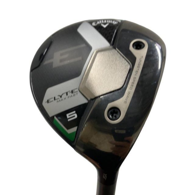 【中古】 キャロウェイ ELYTE MAX FAST 5W フェアウェイウッド FW LIN-Q GREEN 40 for CW(ELYTE FW) (フレックスS) メンズ 男性用 右利き 右用 Cランク ゴルフクラブ