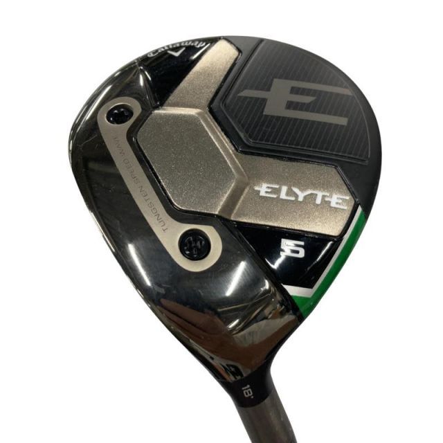 【中古】 キャロウェイ ELYTE 5W レフティ フェアウェイウッド FW VENTUS GREEN 50 for CW(ELYTE FW) (フレックスS) メンズ 男性用 左利き レフティ 左用 Cランク ゴルフクラブ