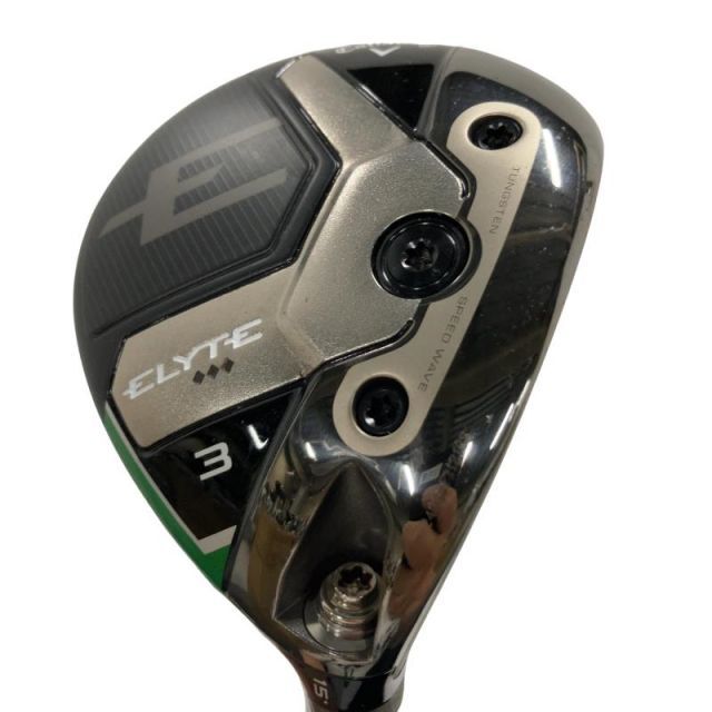 【中古】 キャロウェイ ELYTE ◆◆◆ 3W フェアウェイウッド FW TENSEI GREEN 60 for CW(ELYTE FW) (フレックスS) メンズ 男性用 右利き 右用 Cランク ゴルフクラブ