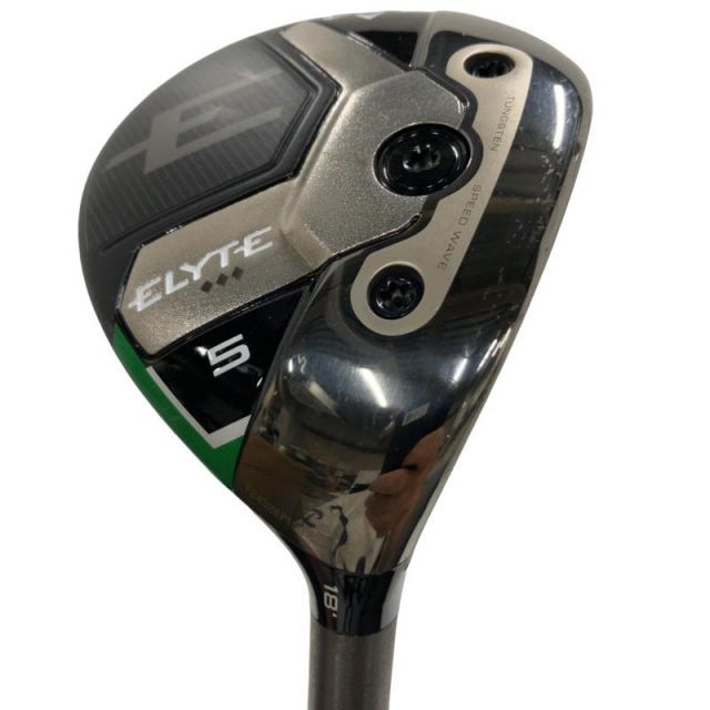 【中古】 キャロウェイ ELYTE ◆◆◆ 5W フェアウェイウッド FW TENSEI GREEN 60 for CW(ELYTE FW) (フレックスS) メンズ 男性用 右利き 右用 Cランク ゴルフクラブ