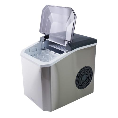 THANKO 透き通った氷がつくれる高速製氷機 クリアアイスゴロン DACEMKHWH 家庭用 アイス 氷 小型 タンク式 卓上型 透明 自動製氷機 高速製氷ry