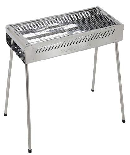キャプテンスタッグ(CAPTAIN STAG) BBQ ステンレス グリル <650> シルバー .ry