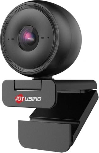 JOYUSING Flip600R 4K ウェブカメラ PC 用 - 三脚付きウルトラ HD ストリーミングカメラ、PDAF オートフォーカス、ノイズキャンセリングマイク、79° 画角（FOV）、自動光補正、プライバシーカバー、ゲーミング/ビューティー向けry