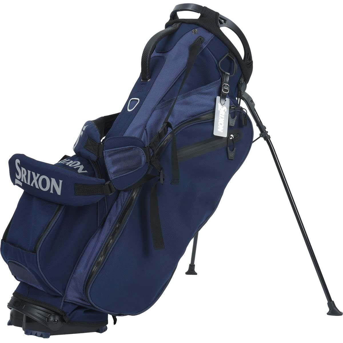 新品 ダンロップ(DUNLOP) スリクソンスタンドキャディバッグ GGC-S182 ネイビー