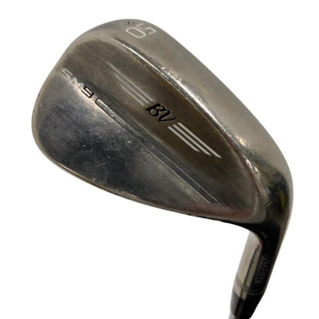 【中古】 タイトリスト VOKEY SPIN MILLED SM9 ブラッシュドスチール 50°/12°F ウェッジ WG BV 105 (フレックスその他) メンズ 男性用 右利き 右用 Cランク ゴルフクラブ