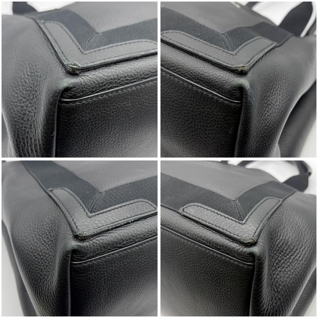 ⭐️良品⭐️ バレンシアガ ネイビーカバスM レザー トートバッグ