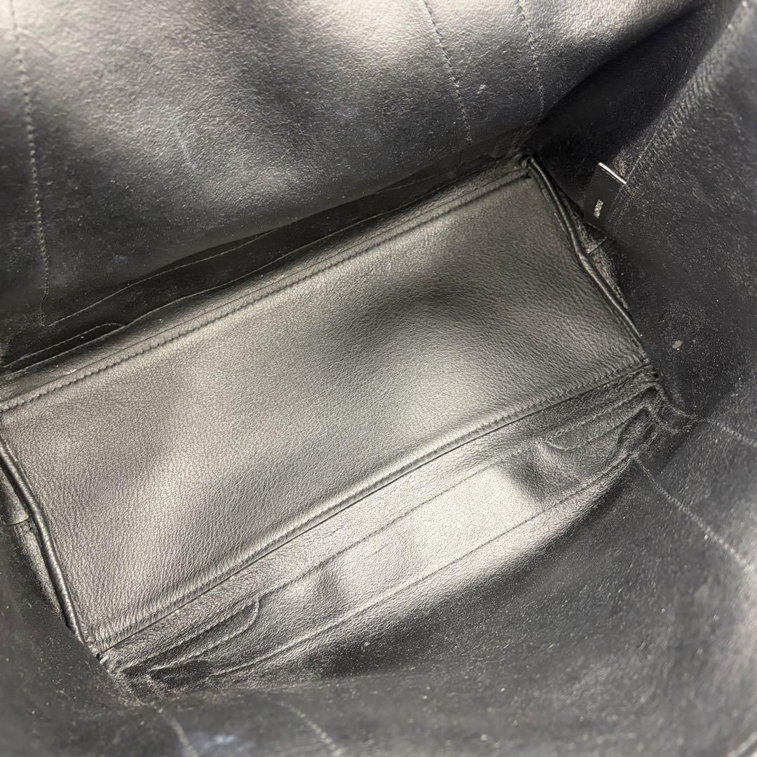 ⭐️良品⭐️ バレンシアガ ネイビーカバスM レザー トートバッグ
