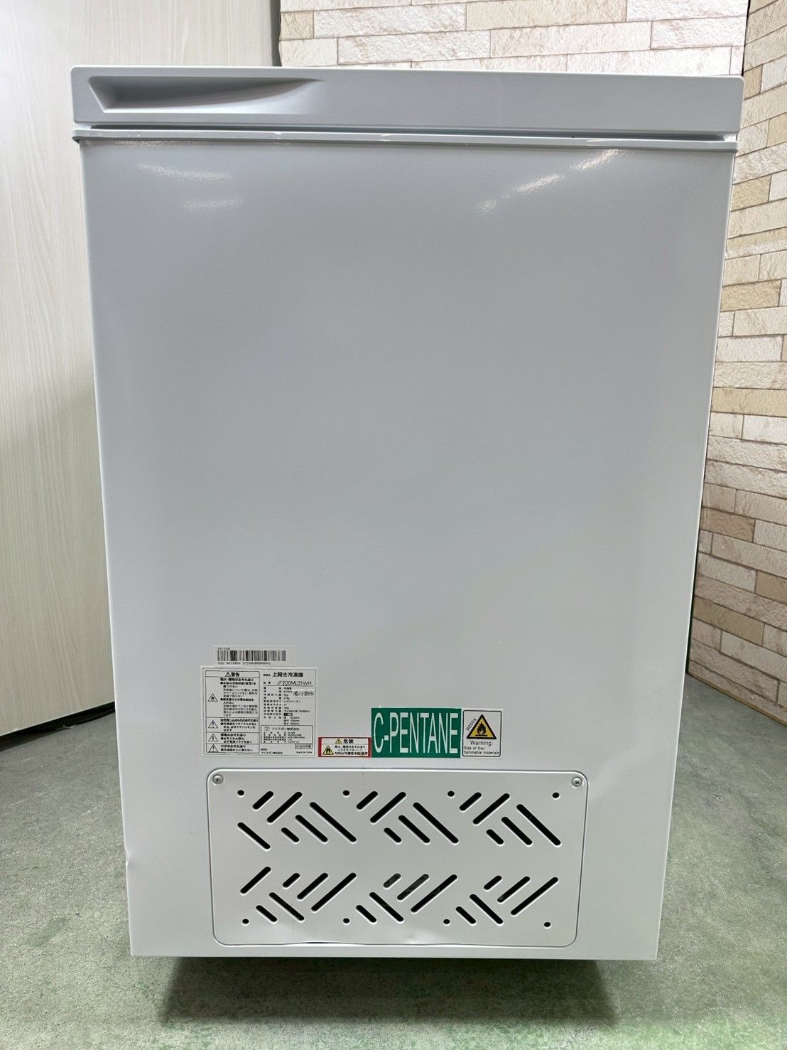 【高年式】大阪・尼崎配送無料★3か月保障★JF200ML01WH★IR-1804 高年式】大阪・尼崎配送設置無料☆3か月保障付き☆冷凍庫☆マクスゼン