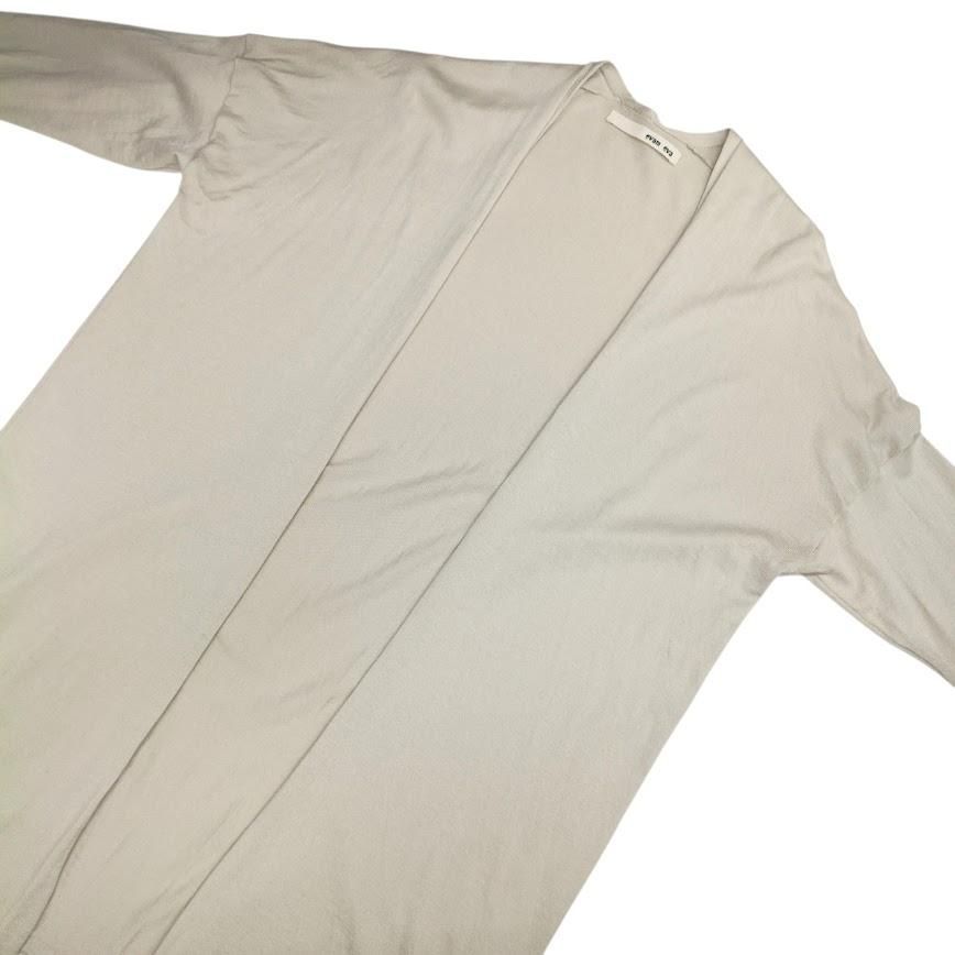evam eva エヴァムエヴァ cotton silk robe コットン シルク