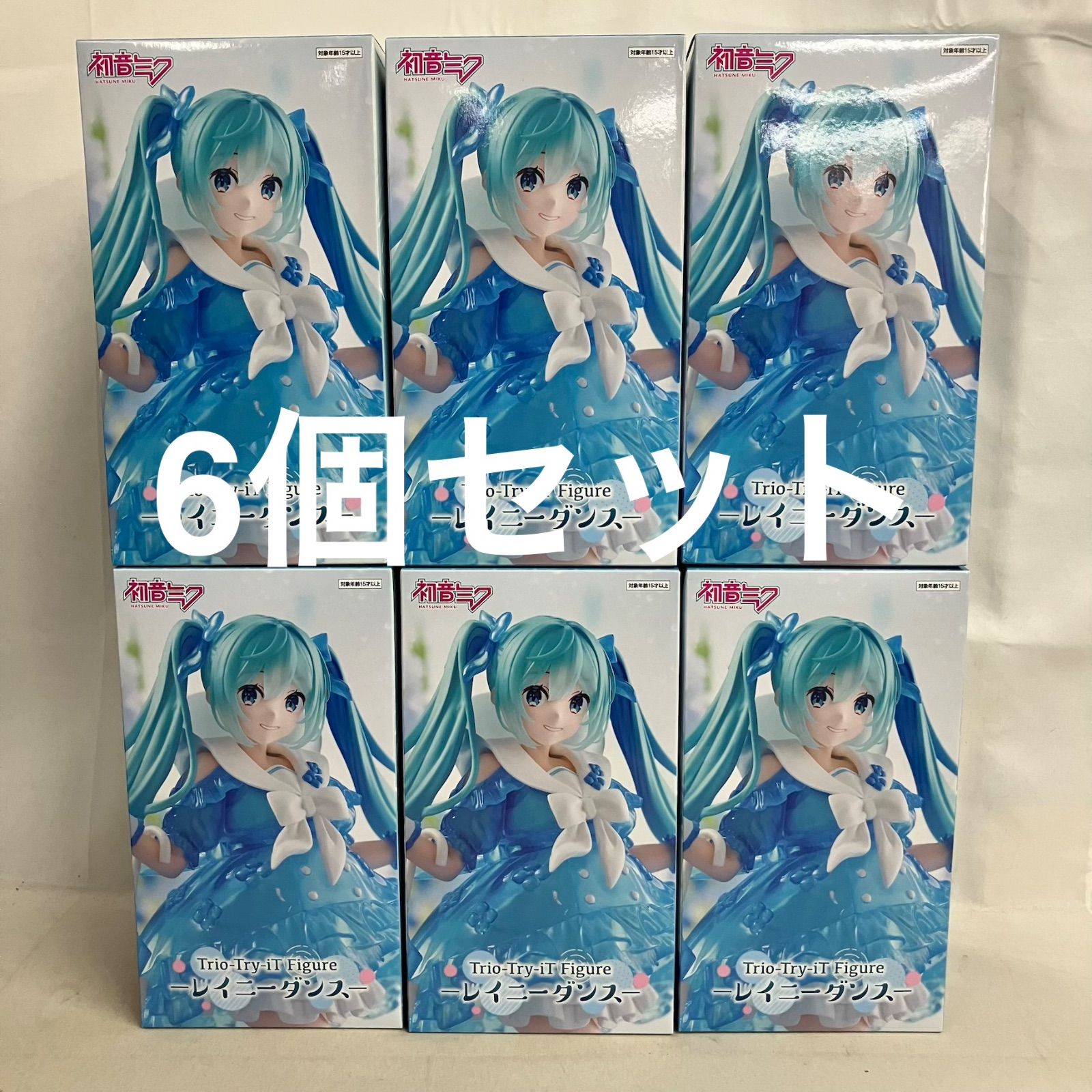 未開封 初音ミク Trio-Try-iT Figure レイニーダンス フィギュア 6個