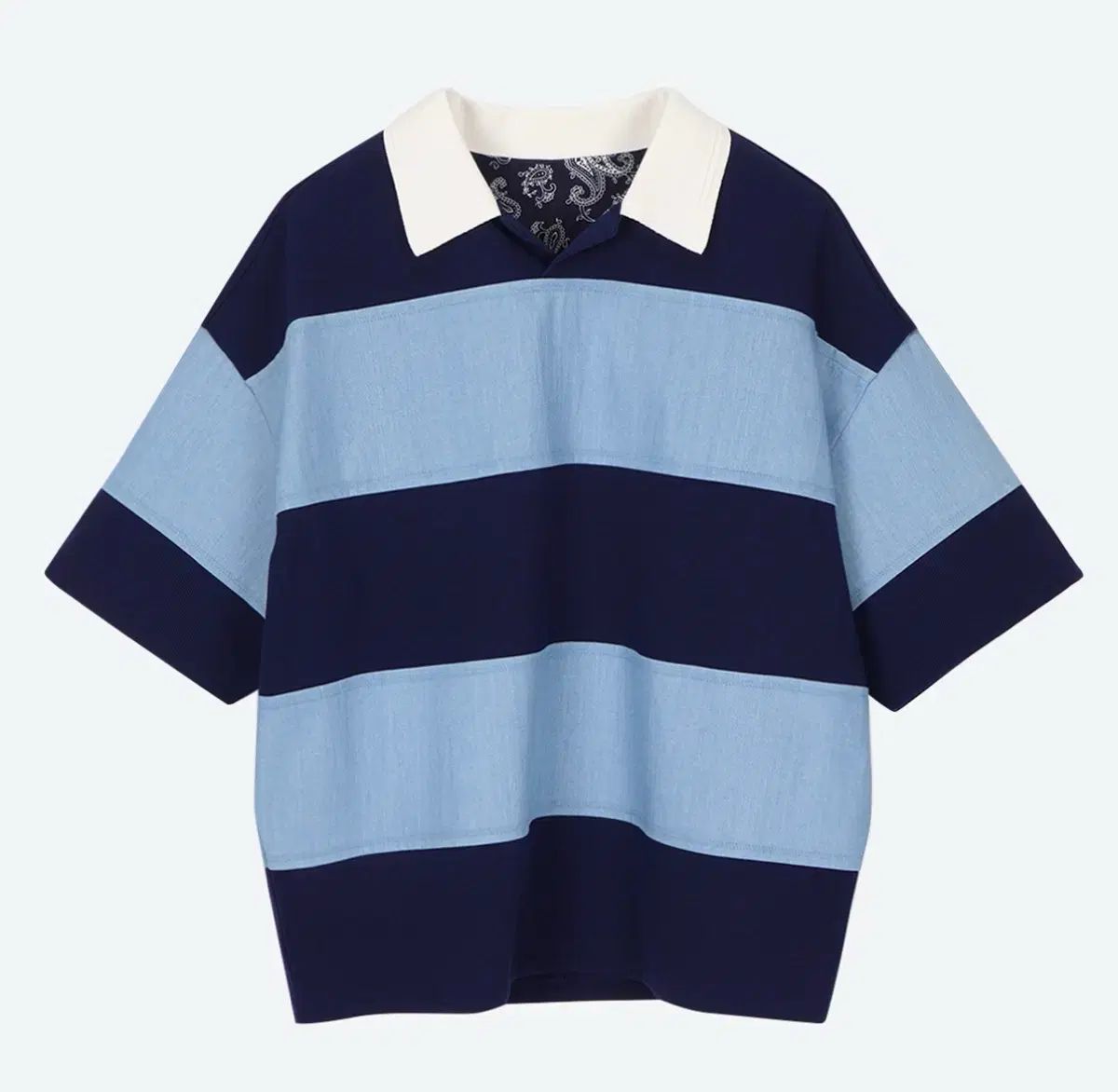 SYSTEM homme ストライプ オーバーサイズ トップス 出品