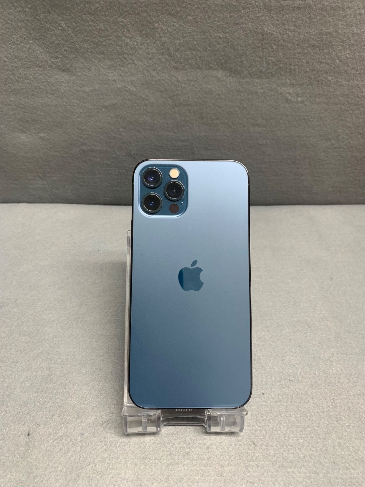 中古 Appleストア版 SIMフリー iPhone12 Pro 128GB パシフィックブルー色