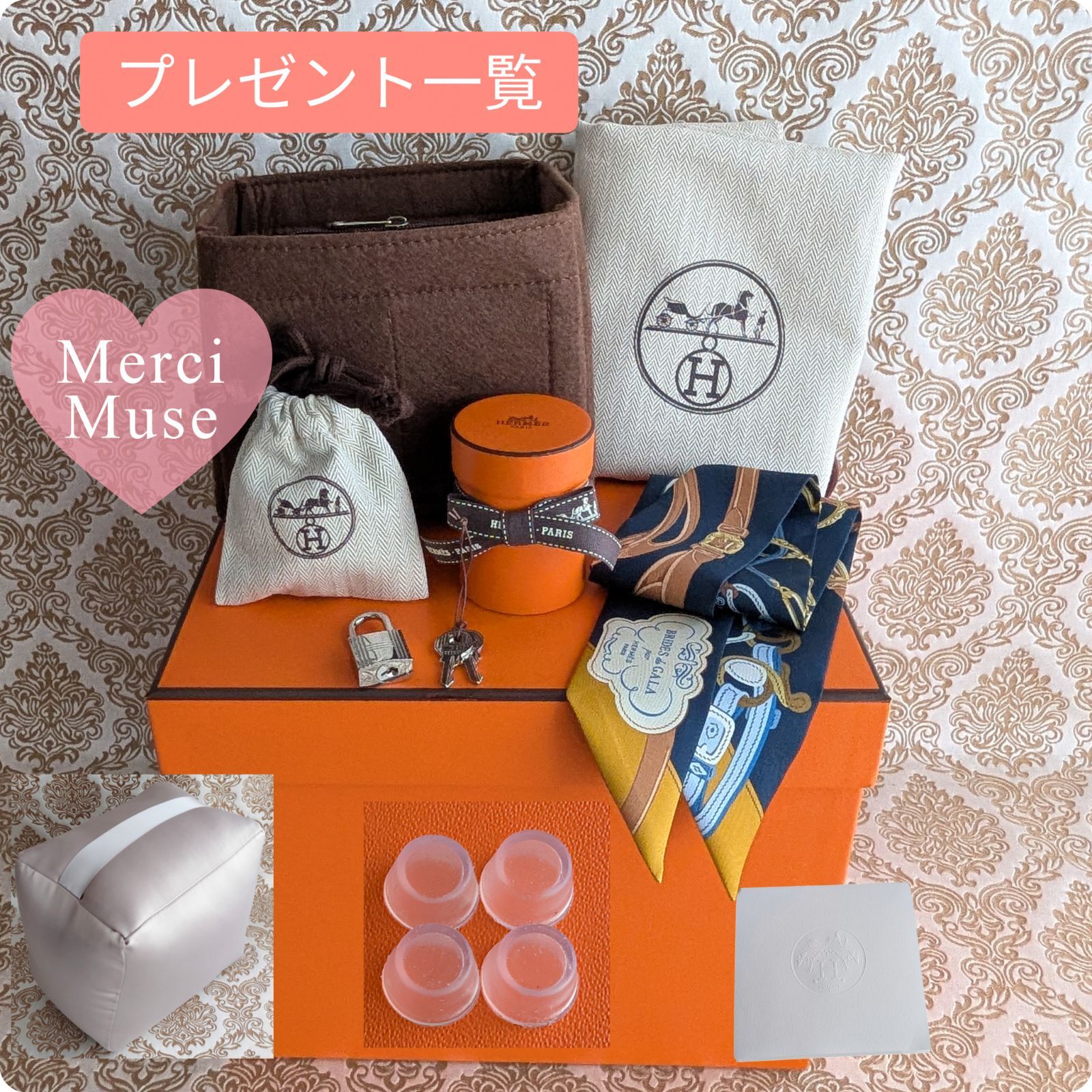 ❤お得なお品❤ピコタンロックPM18 エトゥープxシルバー金具 エルメス