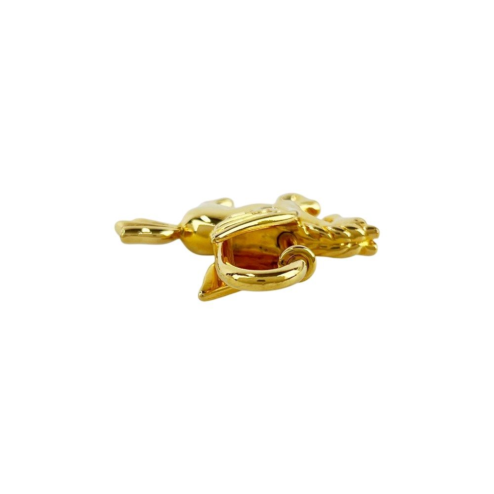 エルメス □美品□ カデナ ペガサス バッグチャーム キーホルダー GP