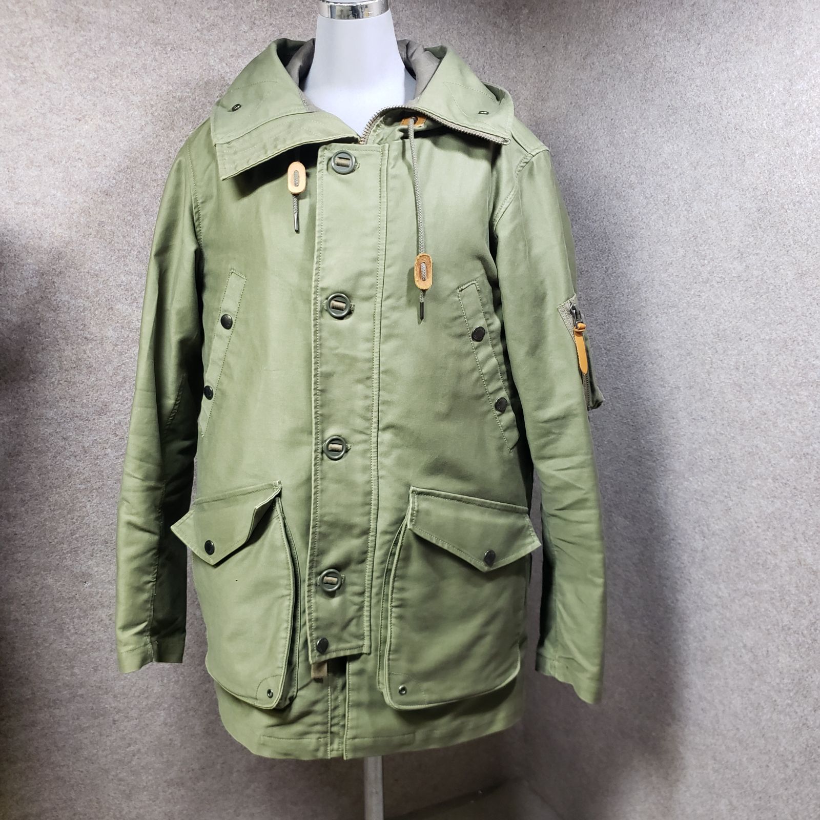 Journal Standard ジャーナルスタンダード フード付き ジャケット ボアライナー付き　M　u7506f