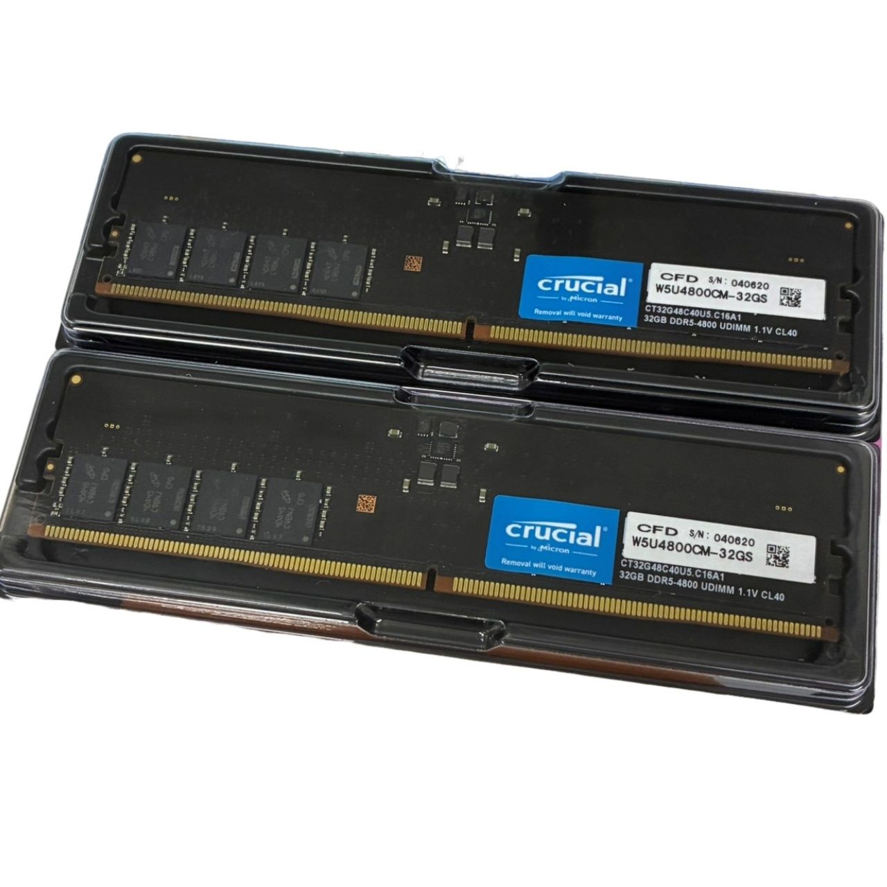 Crucial DDR5-4800 | 32GB クルーシャル DDR5 crucial UDIMM 4800MHz