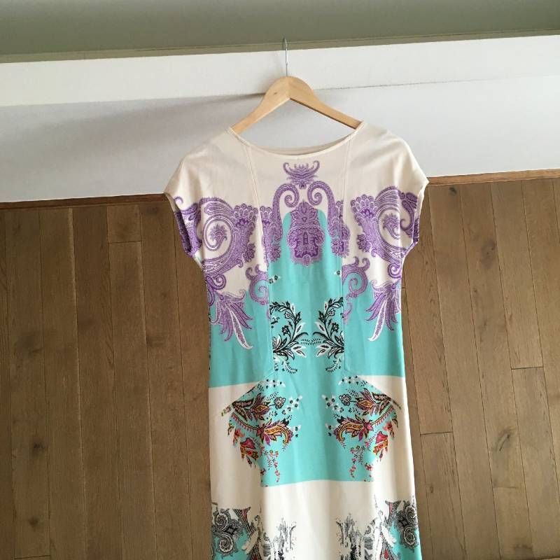 美品 ETROエトロ ロング ワンピース42 - メルカリ