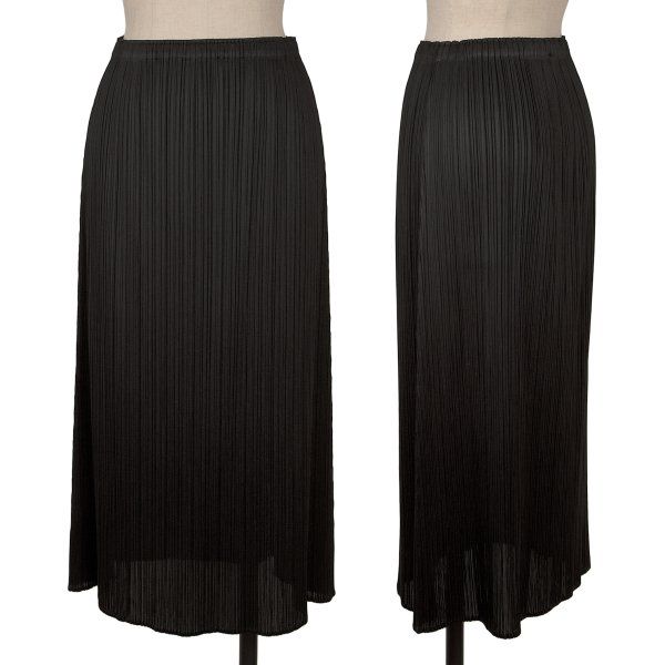 プリーツプリーズPLEATS PLEASE プリーツスカート 黒2