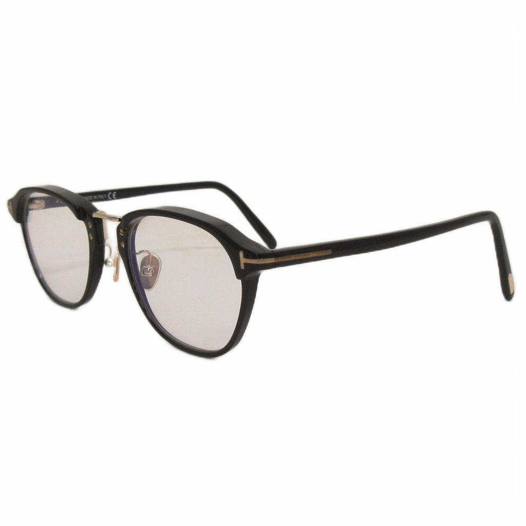 トムフォード TOM FORD メガネ 眼鏡 TF5727-D-B 001 ウエリントン 黒 ブラック 53□21 145