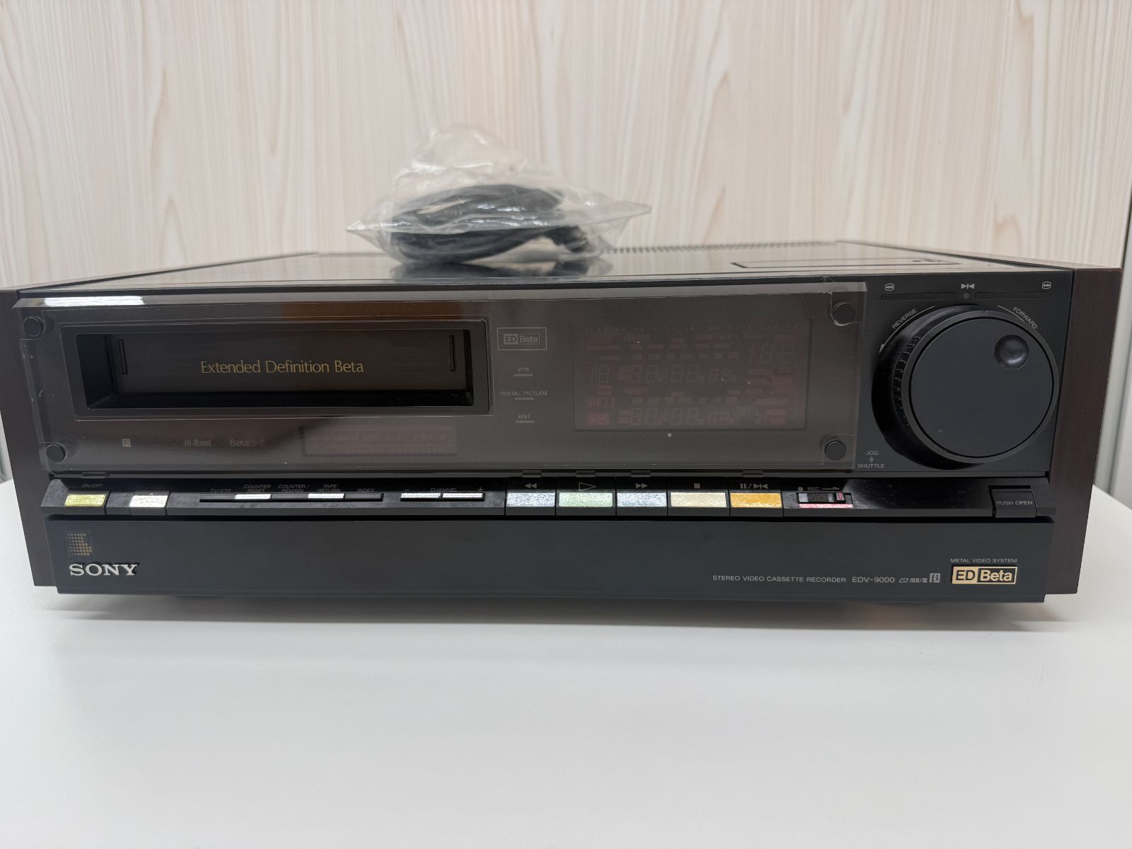 D【中古】ソニー　SONY ED-Betaビデオデッキ EDV-9000