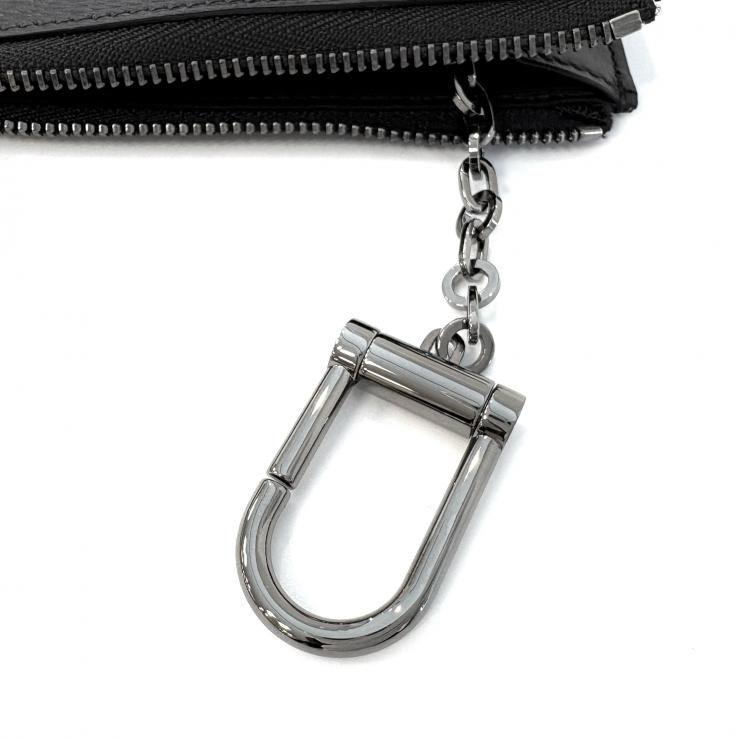 極美品 BVLGARI ブルガリ ケース セルペンティ スカリエマン 黒 ブルガリ BVLGARI セルペンティ スカリエ マン 282774 BLK キーリング