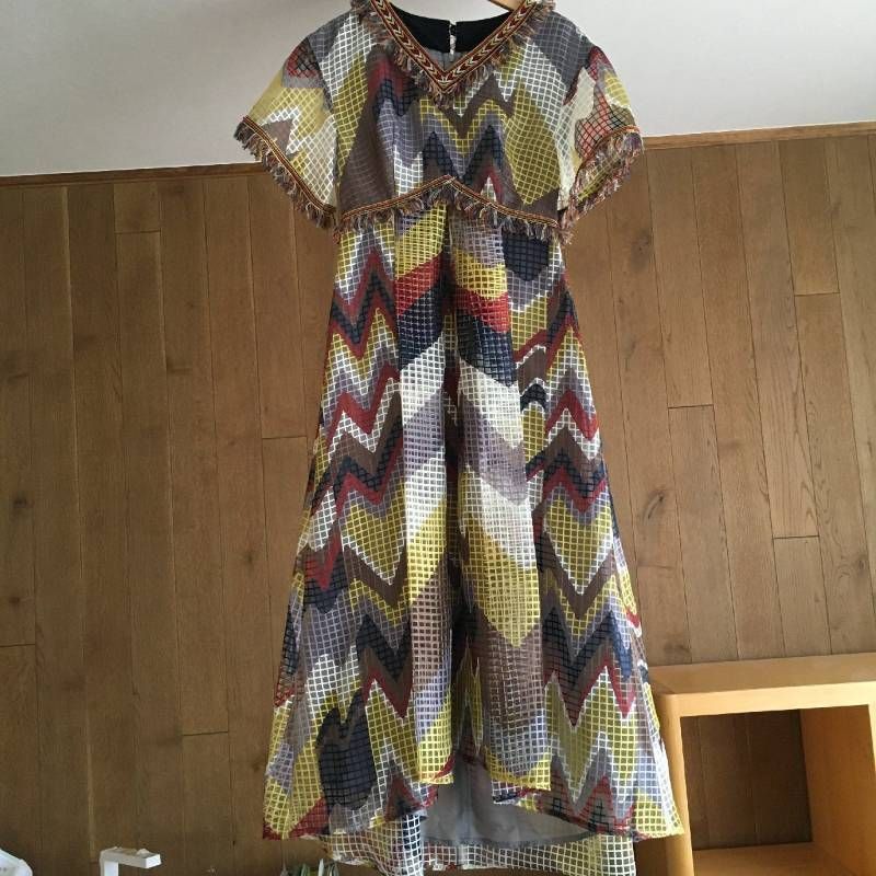 タエアシダ　TAEASHIDA 美品　ワンピース 極美品 TAE ASHIDA タエアシダ ワンピース5 - メルカリ