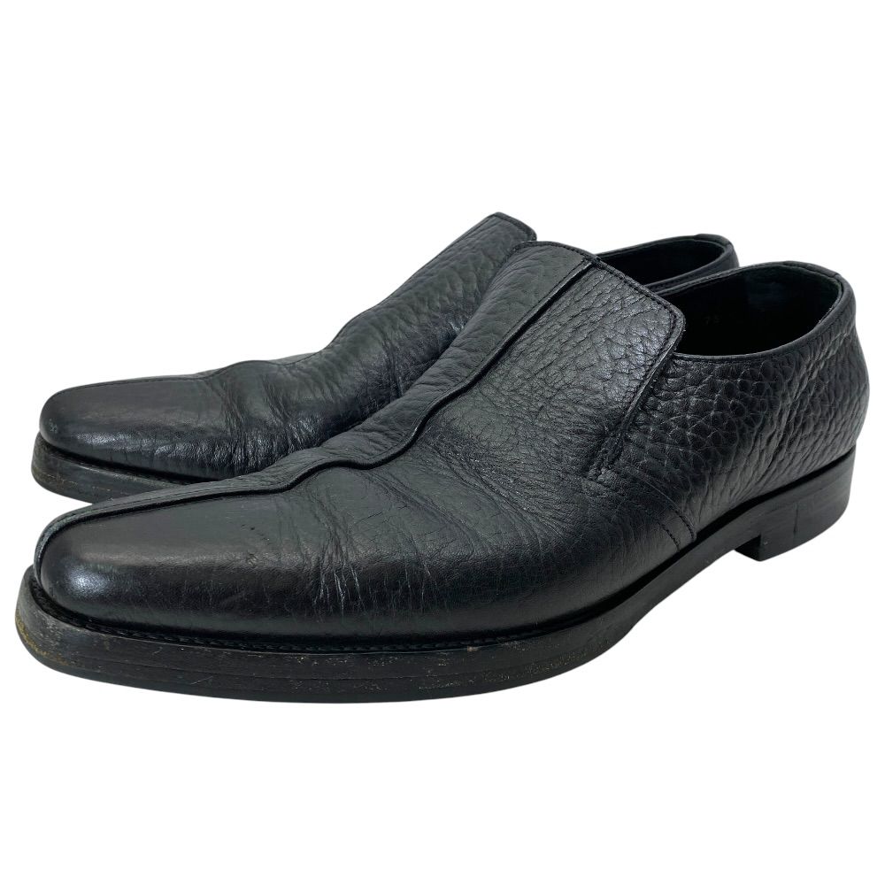 UK7 1/2 PRADA ブラック ドレスシューズ PRADA プラダ ドレスシューズ ブラック サイズ7 1/2 PRADA プラダ