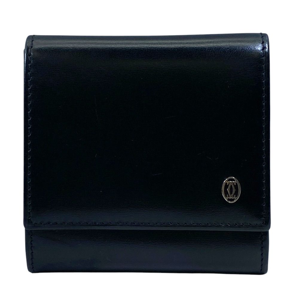 Cartier カルティエ パシャ コインケース 小銭入れ コンパクトウォレット ミニ財布 レザー ブラック 普段使い 通勤 通学 お出かけ 定番 人気 上品 洗練 実用的 機能的 収納力 デイリー
