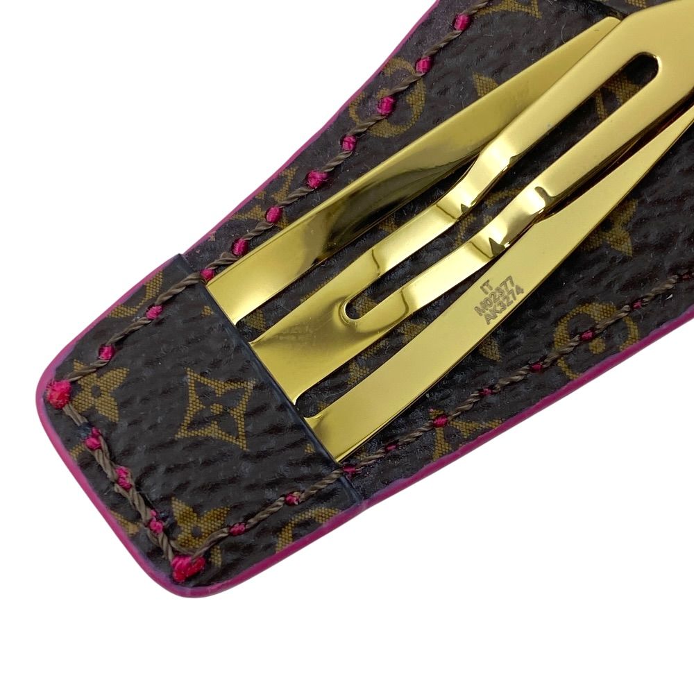 美品 LOUIS VUITTON ルイヴィトン セット2 バレッタ LV バックステージ